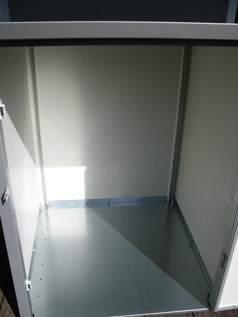 Metalltechnik Dermbach Rollatorbox Rollatorgarage Aus Metall Für Rollator / Gehilfe 3 Metalltechnik Dermbach Rollatorbox Rollatorgarage Aus Metall Für Rollator / Gehilfe – Bild 3