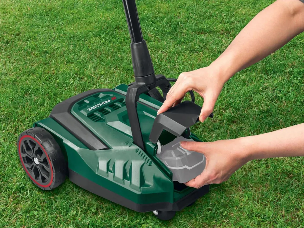 PARKSIDE Akku-Rasenmäher Handy Mower PRMHA 20-Li 20 V, Mit 4 Ah Akku Und Ladegerät 6 PARKSIDE Akku-Rasenmäher Handy Mower PRMHA 20-Li 20 V, Mit 4 Ah Akku Und Ladegerät – Bild 6