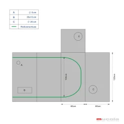 Mucola Gewächshaus Pflanzenzelt Growbox 60x60x120 Cm Schwarz Grün Indoor Pflanzenzelt Zuchtzelt Growroom Zuchtschrank Darkroom Grow Tent Frühbeet Zimmergewächshaus Growschrank -Garten- & Gewächshäuser Geschäft c512f00d28d26bbb790a4ceb189502f9