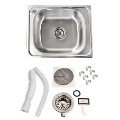 Midori © MIDORI® Edelstahl Spüle Küchenspüle Einbauspüle Spülbecken 40x50cm 11 Midori © MIDORI® Edelstahl Spüle Küchenspüle Einbauspüle Spülbecken 40x50cm -Garten- & Gewächshäuser Geschäft c512fc2282778c95ae91cc93495af98c