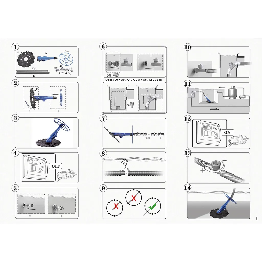 Summerfun Halbautomatischer Poolsauger S4 2 Summerfun Halbautomatischer Poolsauger S4 – Bild 2