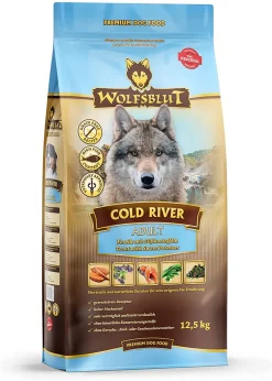 Premium Pet Products 12,5kg Wolfsblut Cold River - Forelle Mit Süßkartoffel