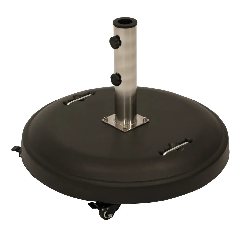 FRG Sonnenschirmständer Mit Rollen, Polymerbeton 1 FRG Sonnenschirmständer Mit Rollen, Polymerbeton