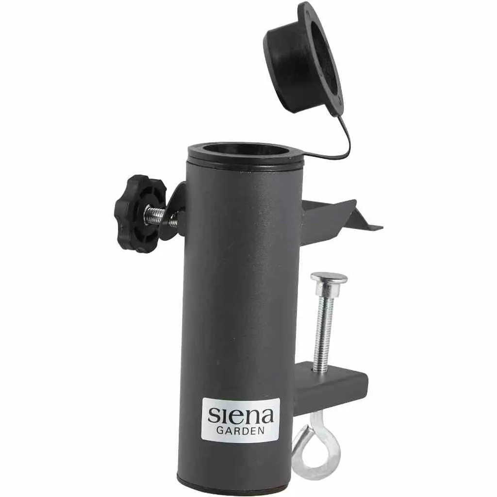 Siena Garden Schirmhalter Für Balkon-Geländer Sonnenschirmhalter Balkonklammer Schirmständer 2 Siena Garden Schirmhalter Für Balkon-Geländer Sonnenschirmhalter Balkonklammer Schirmständer – Bild 2