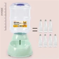 Jinaishop 2X 3.8L Automatischer Feeder Futterautomat Haustiere Automatischer Futter Tränkesatz Futterautomat Und Wasserspender Für Hunde Katzen Haustiere Tiere (grau) -Garten- & Gewächshäuser Geschäft c5f98326cc195b1d1a2ac19e1acd2a0f