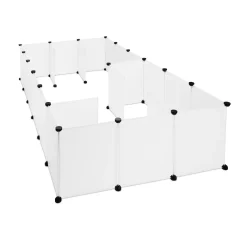 Relaxdays DIY Freilaufgehege Kunststoff 10 Relaxdays DIY Freilaufgehege Kunststoff -Garten- & Gewächshäuser Geschäft c63ba14444b9f1edd0e071b69910647a