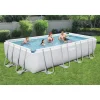Bestway Power Steel™ Frame Pool Komplett-Set, Eckig 549x274x122 Cm 56466