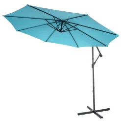 Mendler Ampelschirm Terni, Sonnenschirm Sonnenschutz, Ø 3m Neigbar, Polyester/Stahl 11kg Türkis-blau Ohne Ständer 18 Mendler Ampelschirm Terni, Sonnenschirm Sonnenschutz, Ø 3m Neigbar, Polyester/Stahl 11kg Türkis-blau Ohne Ständer -Garten- & Gewächshäuser Geschäft c658778444774b0292ed8cd8ddae4a0f