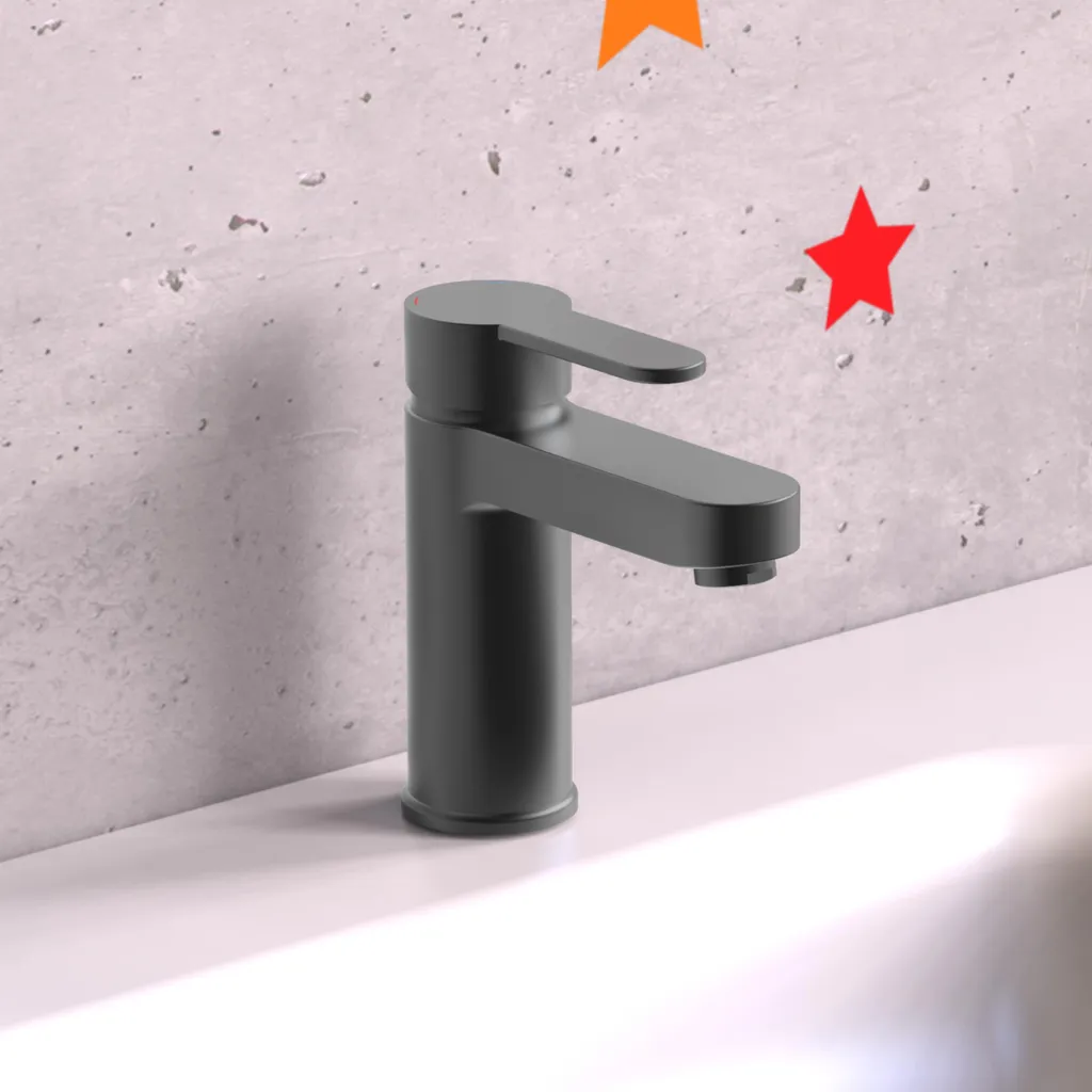 Schütte SCHÜTTE Waschtischarmatur ELEPHANT Mit Ablaufgarnitur, Wasserhahn Bad Mit Pop Up, Graphit Matt 7 Schütte SCHÜTTE Waschtischarmatur ELEPHANT Mit Ablaufgarnitur, Wasserhahn Bad Mit Pop Up, Graphit Matt – Bild 7