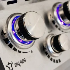 BBQ-Toro Premium Edelstahl Gasgrill 4+1+1 - 4 Brenner Mit Seitenbrenner Und Backburner -Garten- & Gewächshäuser Geschäft c680de00e7e55e7cc9d4b2698a1640df