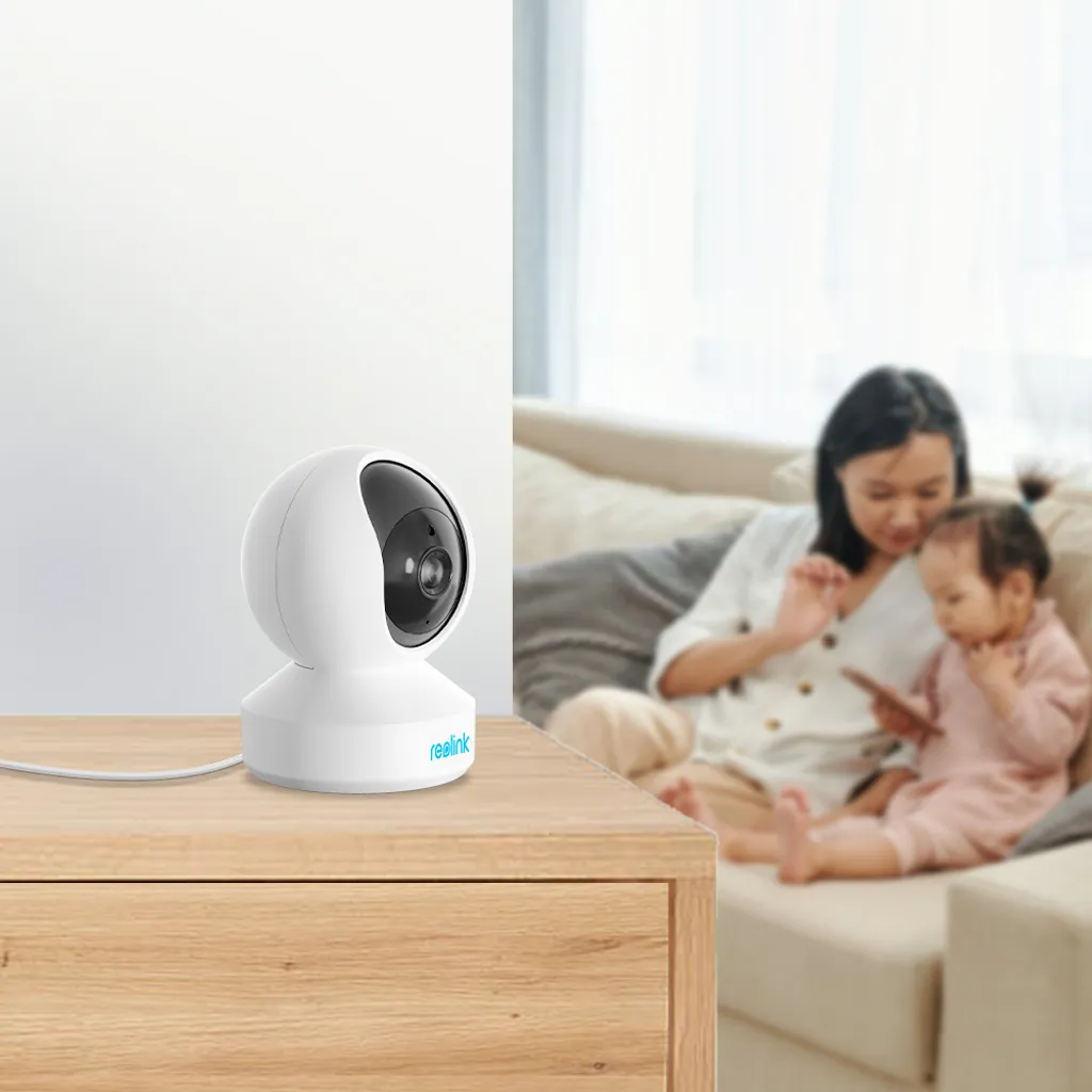 Reolink WLAN Überwachungskamera Innen 4MP, Schwenkbare IP-Kamera Indoor Mit Auto-Tracking, Personen-/Haustiererkennung, 2,4/5GHz WiFi, 2-Wege-Audio, IR-Nachtsicht, SD-Kartenslot, E1 Pro (Schwarz Und Weiß), 4 Stück 30 Reolink WLAN Überwachungskamera Innen 4MP, Schwenkbare IP-Kamera Indoor Mit Auto-Tracking, Personen-/Haustiererkennung, 2,4/5GHz WiFi, 2-Wege-Audio, IR-Nachtsicht, SD-Kartenslot, E1 Pro (Schwarz Und Weiß), 4 Stück – Bild 30