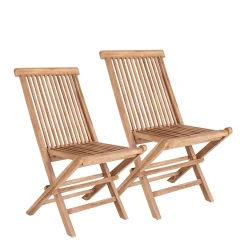 House Nordic_FR Toledo Esszimmerstuhl Aus Teakholz 2er-Set