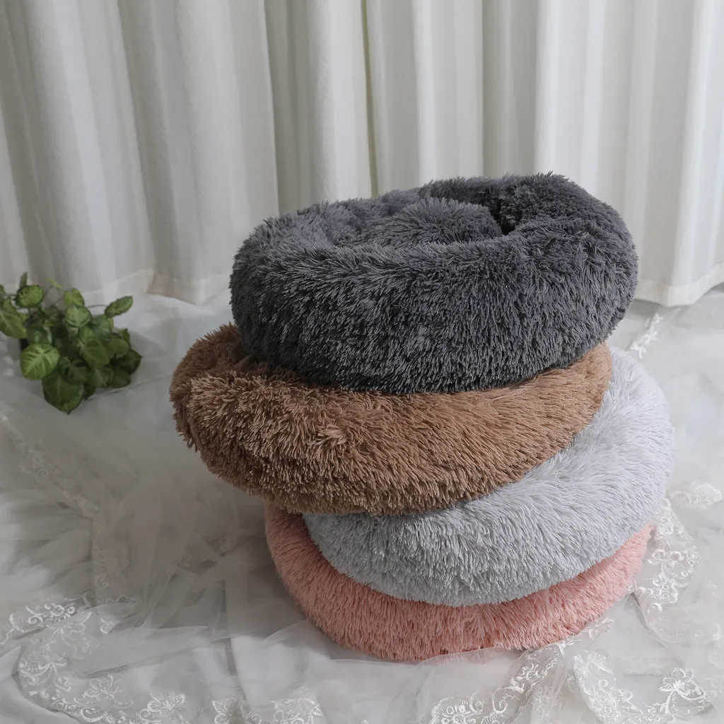 Amazinggirl Hundebett Kleine Hunde Oder Katzenbett Flauschig ∅ 60 Cm - Hundekissen Runder Hundekorb Katzenkorb Katzenkissen Dunkelgrau 2 Amazinggirl Hundebett Kleine Hunde Oder Katzenbett Flauschig ∅ 60 Cm - Hundekissen Runder Hundekorb Katzenkorb Katzenkissen Dunkelgrau – Bild 2