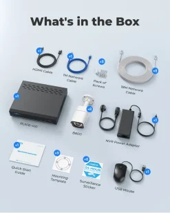 Reolink 4K Überwachungskamera Set, Videoüberwachung Mit 8X 8MP PoE IP Kamera Und 16CH 4TB HDD NVR, Personenerkennung Und Fahrzeugerkennung, IP66, 30M IR Nachtsicht Für Aussen, Innen, RLK16-800B8-A 15 Reolink 4K Überwachungskamera Set, Videoüberwachung Mit 8X 8MP PoE IP Kamera Und 16CH 4TB HDD NVR, Personenerkennung Und Fahrzeugerkennung, IP66, 30M IR Nachtsicht Für Aussen, Innen, RLK16-800B8-A -Garten- & Gewächshäuser Geschäft c77ddafd1b02944a5fb71313d2156a6a