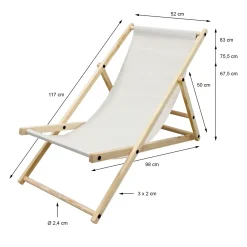 ECD Germany 2er Set Liegestuhl, Beige, Aus Holz, Belastbar Bis 120kg, Klappbar, 3 Liegepositionen, Gartenliege Sonnenliege Relaxliege Strandstuhl Für Garten, Terrasse Und Balkon 14 ECD Germany 2er Set Liegestuhl, Beige, Aus Holz, Belastbar Bis 120kg, Klappbar, 3 Liegepositionen, Gartenliege Sonnenliege Relaxliege Strandstuhl Für Garten, Terrasse Und Balkon -Garten- & Gewächshäuser Geschäft c7e01b1a71dc41ed5f8cf514c4d272f3