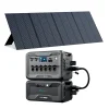 BLUETTI Solarspeicher AC300 & B300 Zusatzbatterie, Mit PV350 Solarmodulen, 3072Wh Stromerzeuger Mit 6 3000W AC Ausgängen(6000W Peak), LiFePO4 Batterie-Backup Für Den Heimgebrauch, Stromausfall