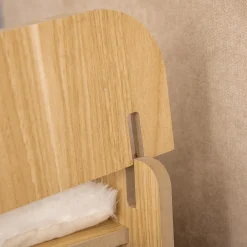 Pawhut Katzenhöhle DIY Katzenbett Mit 2 Weichen Kissen 2 Etagen Katzenshclafplatz Katzenhaus Natur 50 X 50 X 50 Cm -Garten- & Gewächshäuser Geschäft c83efa45c99ad996c08254ad3ba27db7