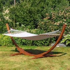 Ampel 24 Outdoor Hängemattengestell 310 Cm, Holz Wetterfeste Lärche, Gestell Mauritius Braun (ohne Hängematte) -Garten- & Gewächshäuser Geschäft c8be809b1947ad38fcd09cc6bfe2d223