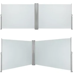 Tectake Aluminium Doppel Seitenmarkise Ausziehbar Mit Aufrollmechanismus - 200 X 600 Cm, Grau -Garten- & Gewächshäuser Geschäft c8f77d1aa4b5579408fc11417da9c540