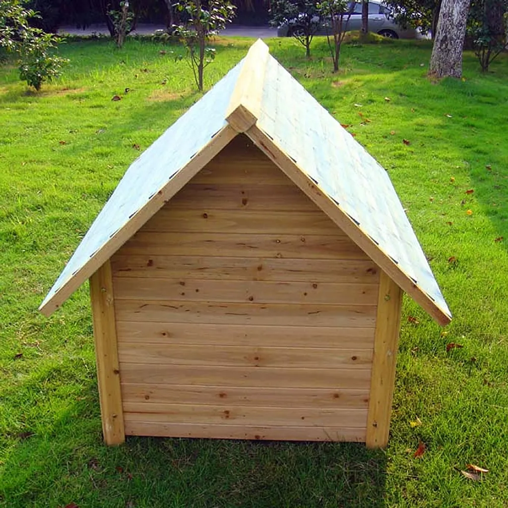 Mucola 95CM Hundehütte Wetterfest Hundekäfig Holz Hundehaus Haustierhütte Hundehöhle 3 Mucola 95CM Hundehütte Wetterfest Hundekäfig Holz Hundehaus Haustierhütte Hundehöhle – Bild 3