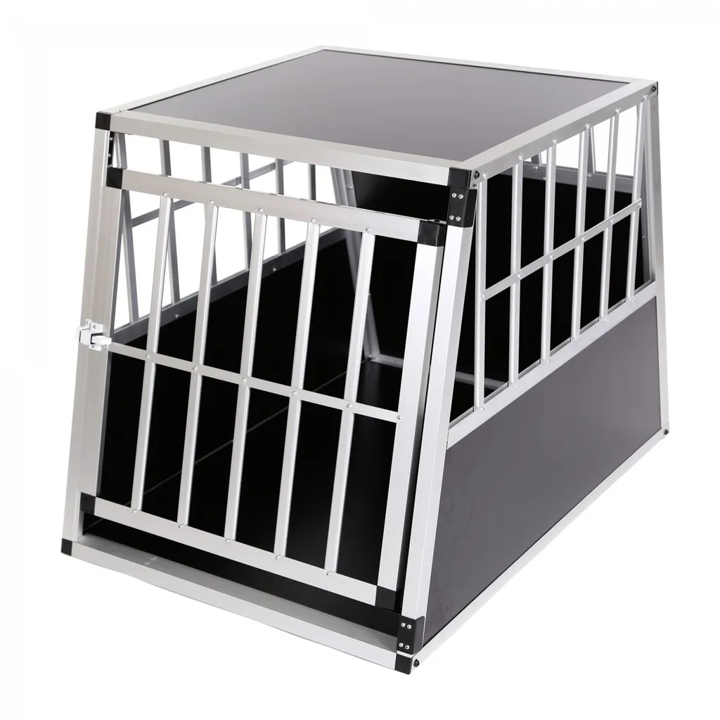 Zoomundo Hundetransportbox / Kofferraumbox Aus Aluminium - 1-Türig Premium 1 Zoomundo Hundetransportbox / Kofferraumbox Aus Aluminium - 1-Türig Premium