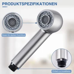 Homelody Geschirrbrause Ersatzkopf 2 Strahlarten Brausekopf Küchenarmatur Wasser Sparen, Handbrause Küche, Spülbrause Für Küchenarmatur Spültischarmatur 16 Homelody Geschirrbrause Ersatzkopf 2 Strahlarten Brausekopf Küchenarmatur Wasser Sparen, Handbrause Küche, Spülbrause Für Küchenarmatur Spültischarmatur -Garten- & Gewächshäuser Geschäft c93434d8cebc34c2b56f8b5f8be754e1