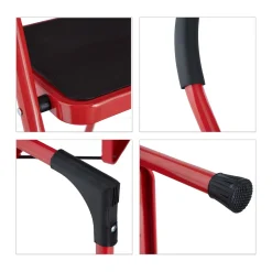 Relaxdays Trittleiter Klappbar 3 Stufen -Garten- & Gewächshäuser Geschäft c9686b1e63adc335559935eae9822ce3