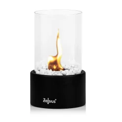 Zelsius Tischkamin Für Indoor Und Outdoor | Schwarz | Ø 16,5 X 27 Cm | Ethanol -Garten- & Gewächshäuser Geschäft c99c4eae5abde86aad796dab4442e285