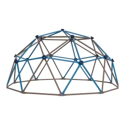 Lifetime Geometrisches Klettergerüst, Kletterkugel "Geodome" Braun / Blau Ø 274 X 137 Cm