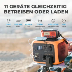 BLUETTI AC50S Solar Stromerzeuger 500Wh/300W Tragbarer Stromgenerator Mit 220V Steckdose Mobiler Stromspeicher Solar Generator Für Reise Camping Garten Wohnwagen Notstromaggregat 13 BLUETTI AC50S Solar Stromerzeuger 500Wh/300W Tragbarer Stromgenerator Mit 220V Steckdose Mobiler Stromspeicher Solar Generator Für Reise Camping Garten Wohnwagen Notstromaggregat -Garten- & Gewächshäuser Geschäft c9fb60ee796764198a6f628d08b1bd3d