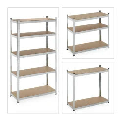 Relaxdays Großes Schwerlastregal Mit 5 Ebenen -Garten- & Gewächshäuser Geschäft ca2d7c3e8a11216a92a18c9e79903a2e