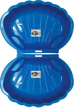 DOREX-2000 Thorberg 2x Blaue Sandbox Sandkasten Sandmuschel Planschbecken Groß 108x79cm XL