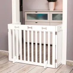 TRIXIE Heimtierbedarf TRIXIE Hunde-Absperrgitter 3-teilig MDF 82-124 Cm Weiß -Garten- & Gewächshäuser Geschäft ca37cba18c710a34287c1274748a9d65