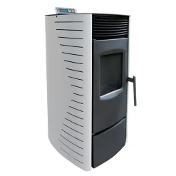 Nemaxx P9 Pelletofen Pelletkamin Pelletkaminofen 9 KW Kaminofen Heizofen Pellet Ofen Kamin Pelletheizung Heizung Heizgerät Kaminheizung Pellets - Weiß - WiFi-Ready -Garten- & Gewächshäuser Geschäft ca43385a467d2fcff27f3f1ee01a9af8