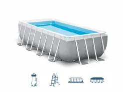 INTEX Prism Frame Swimmingpool-Set Rechteckig 488x244x107 Cm 26792GN -Garten- & Gewächshäuser Geschäft ca46bab956d8b02c7edabe3382c369cf 6