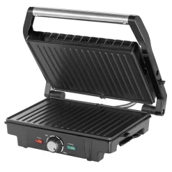 Monzana Kontaktgrill XL 180°C Klappbar Antihaftbeschichtung Edelstahl Temperaturkontrolle 1600W Tischgrill Sandwich Maker -Garten- & Gewächshäuser Geschäft ca5edb8b33771971d7412eb02bdff86f