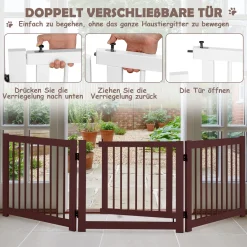 COSTWAY Schutzgitter Treppengitter Absperrgitter Hundeschutzgitter Tuerschutzgitter 3 Stücke -Garten- & Gewächshäuser Geschäft cad806c11203fa1c7c57862b66db2d9b
