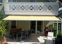 Mendler Elektrische Kassettenmarkise H122, Markise Vollkassette 4x3m Polyester Anthrazit, Rahmen Anthrazit -Garten- & Gewächshäuser Geschäft caf0adcb0766f388bf9587c765b17fa1 1