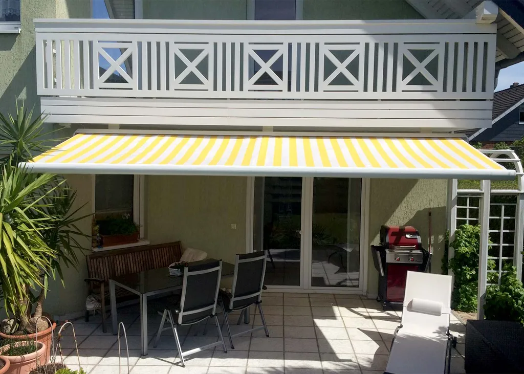 Mendler Elektrische Kassettenmarkise H124, Markise Vollkassette 5x3m Polyester Anthrazit 19 Mendler Elektrische Kassettenmarkise H124, Markise Vollkassette 5x3m Polyester Anthrazit – Bild 19