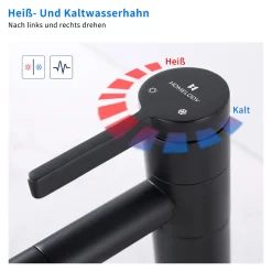 Aihom Wasserhahn Bad Schwarz, 360° Drehbar Waschtischarmatur, Einhebel Wasserhahn Bad Mit 2 Schläuche Einhebelmischer Waschbecken Armaturen Für Bad 17 Aihom Wasserhahn Bad Schwarz, 360° Drehbar Waschtischarmatur, Einhebel Wasserhahn Bad Mit 2 Schläuche Einhebelmischer Waschbecken Armaturen Für Bad -Garten- & Gewächshäuser Geschäft cb1dbcea1947368e920b058710de9655