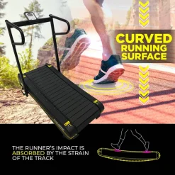 Leonardo Evilseed Funktionelles Training Klappbares Magnetisches Gebogenes Fitness LaufbandHöhe (cm): 112, Breite (cm): 68, Tiefe (cm): 121, Zusammensetzung: PP, Modelle: EVILSEED, Färbung: Black -Garten- & Gewächshäuser Geschäft cb81c3d79d7d764944a1f4c12c4d5e36