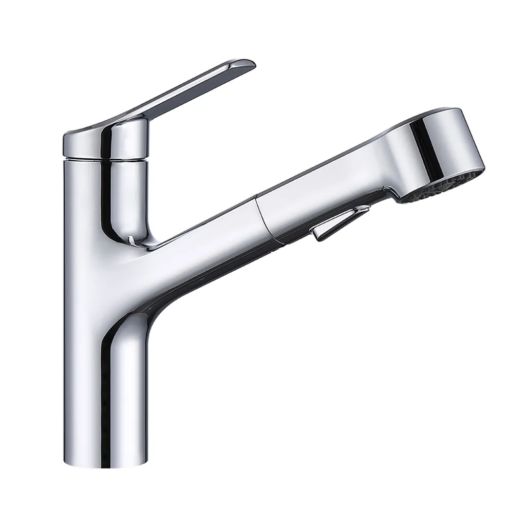 Homelody Wasserhahn Küche Mit Ausziehbarer Brause Küchenarmatur 115° Drehbare Spültischarmatur Küche Mit 2 Strahlarten, Einhebelmischer Mischbatterie Küche, Armatur Küche Chrom 1 Homelody Wasserhahn Küche Mit Ausziehbarer Brause Küchenarmatur 115° Drehbare Spültischarmatur Küche Mit 2 Strahlarten, Einhebelmischer Mischbatterie Küche, Armatur Küche Chrom