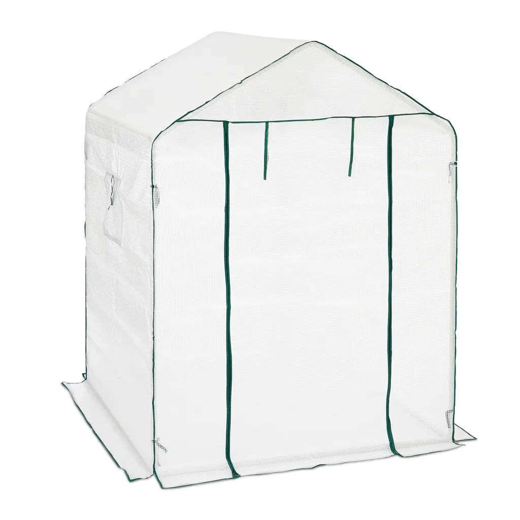 Relaxdays Gewächshaus Mit 2 Türen 10 Relaxdays Gewächshaus Mit 2 Türen – Bild 10