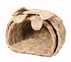 Dehner Nagerhaus Grashöhle Aiko, 26 X 27 X 20 Cm, Gras, Natur