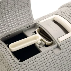 Curver Katzentoilette Mit Deckel 51x38,5x39,5 Cm Grau -Garten- & Gewächshäuser Geschäft cc4e0ab099c17cb78a72691cba4bc9f3