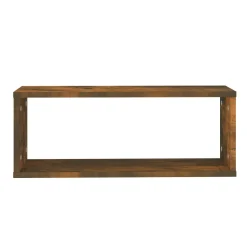 VidaXL Würfelregale 2 Stk. Räuchereiche 60x15x23 Cm Holzwerkstoff -Garten- & Gewächshäuser Geschäft cc697186b1dba65fcda6d7d6a1224088