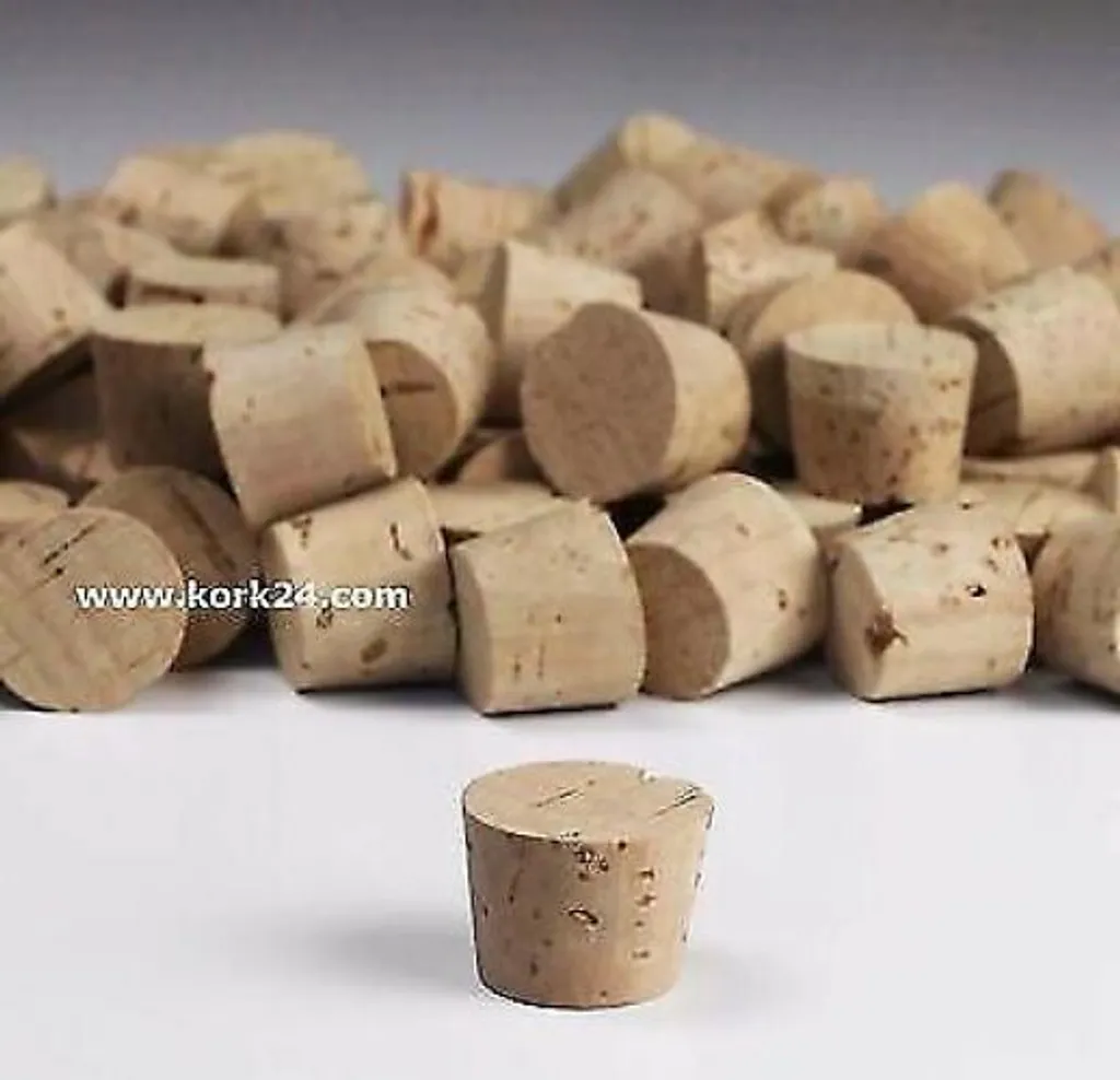 EKB-Kork 100 Korken Zum Basteln Konischer Naturkork Ca. 17x23/19mm 1 EKB-Kork 100 Korken Zum Basteln Konischer Naturkork Ca. 17x23/19mm