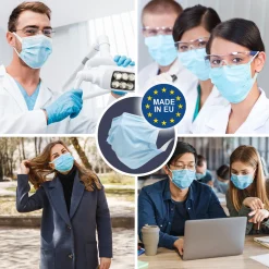 Virshields® Medizinischer Mundschutz - Typ IIR, BFE ≥ 98%, DIN EN 14683, EU, 200 Stück, 3-lagig, Antibeschlag, Blau - OP Masken, Mund Und Nasenschutz, Einweg Gesichtsmaske, Einwegmasken 19 Virshields® Medizinischer Mundschutz - Typ IIR, BFE ≥ 98%, DIN EN 14683, EU, 200 Stück, 3-lagig, Antibeschlag, Blau - OP Masken, Mund Und Nasenschutz, Einweg Gesichtsmaske, Einwegmasken -Garten- & Gewächshäuser Geschäft cc9ef101d26bbd148154993271f4bb0a