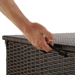 Tectake Auflagenbox Mit Aluminiumgestell Oslo, 145x82,5x79,5cm - Braun -Garten- & Gewächshäuser Geschäft ccc767b3facbe8694dd60247605c93cf