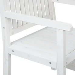 Relaxdays Gartenbank Mit Tisch Weiß -Garten- & Gewächshäuser Geschäft cce1d5eedf3b40228855268288c9be04